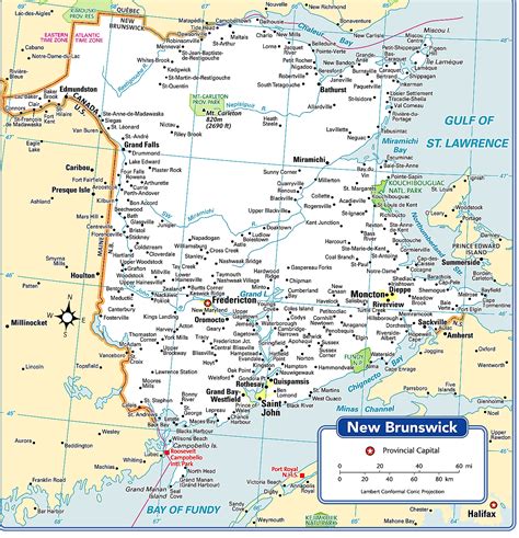 cities in nb canada